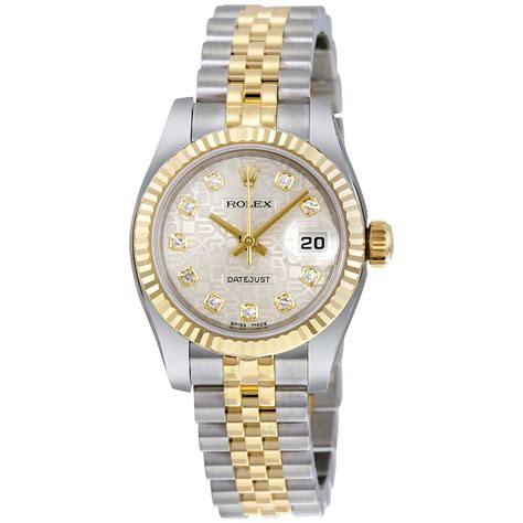 rolex jubilee women's watch